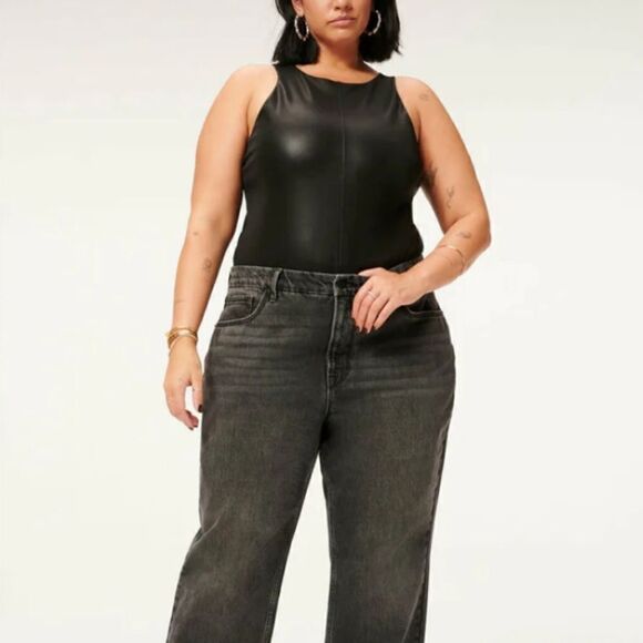Good American better than leather bodysuit - Picture 4 of 10